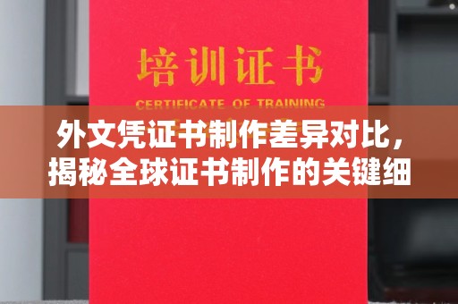 裕华外文凭证书制作差异对比，揭秘全球证书制作的关键细节